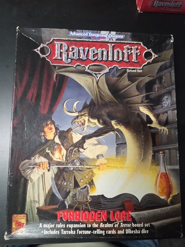 Ravenloft boxed set - boxed, forbidden